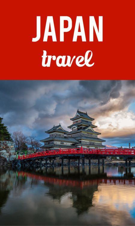 Japan travel Pinterest pin