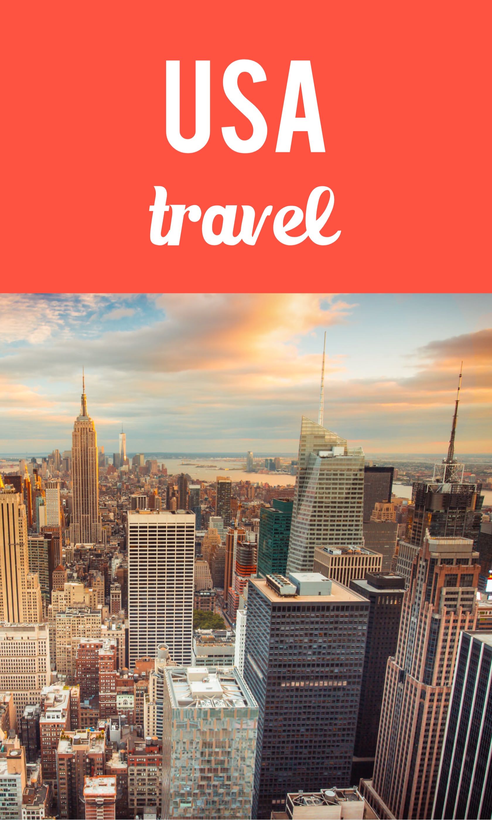 USA travel Pinterest pin