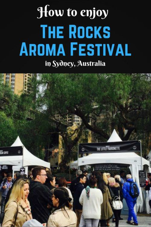 The Rocks Aroma festival sydney