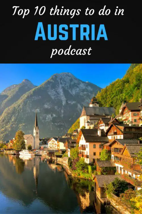 Austria podcast Pinterest pin