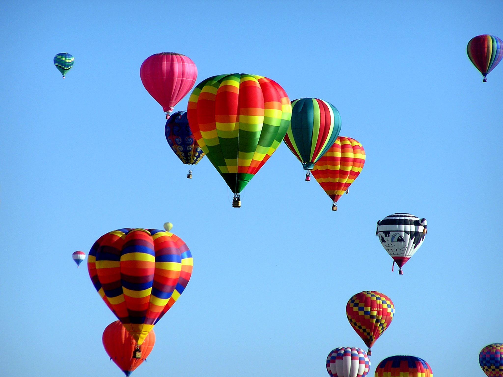 There's nothing quite like watching hot-air balloons float into the air.