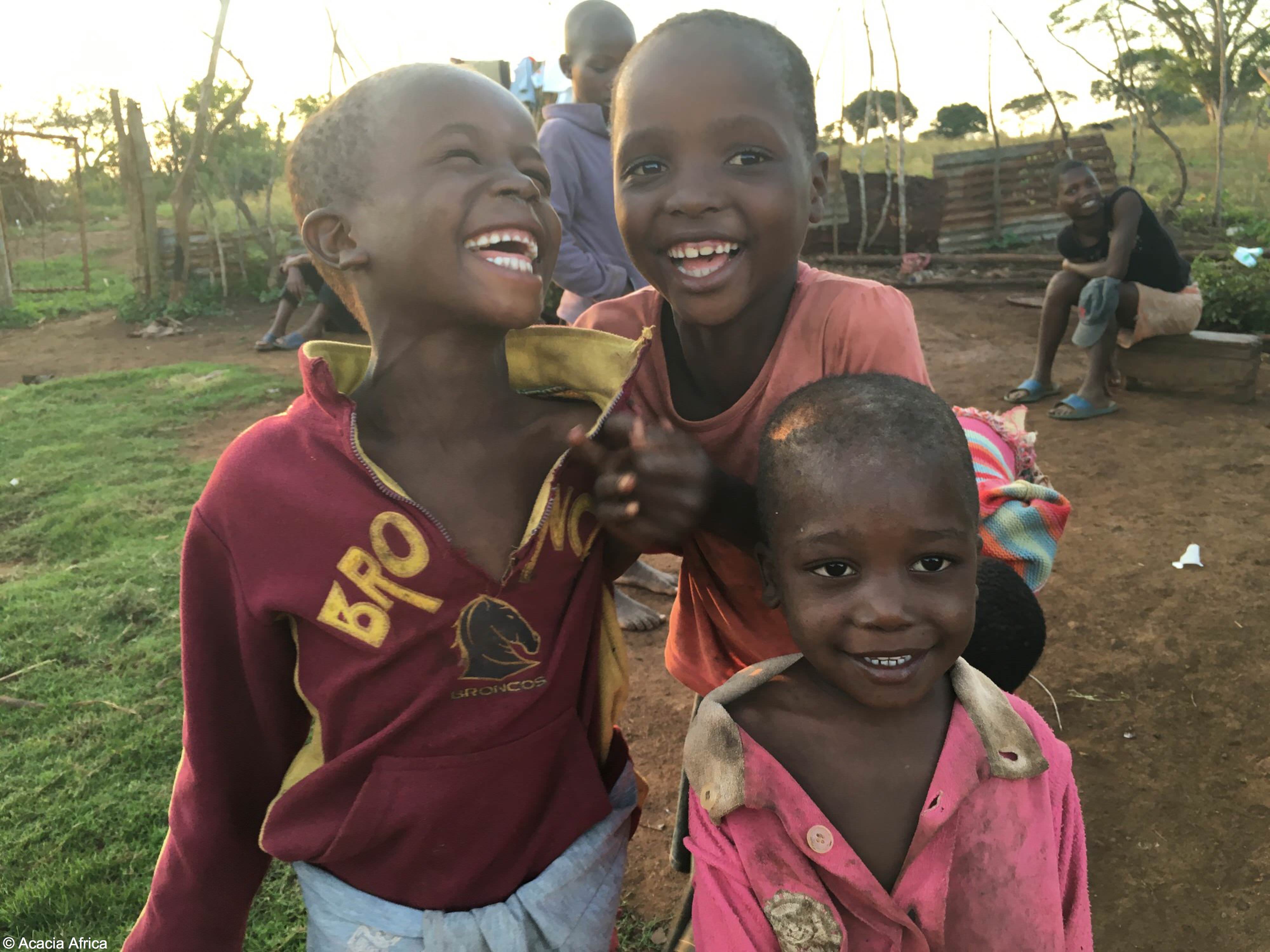 Village children in Swaziland, Africa