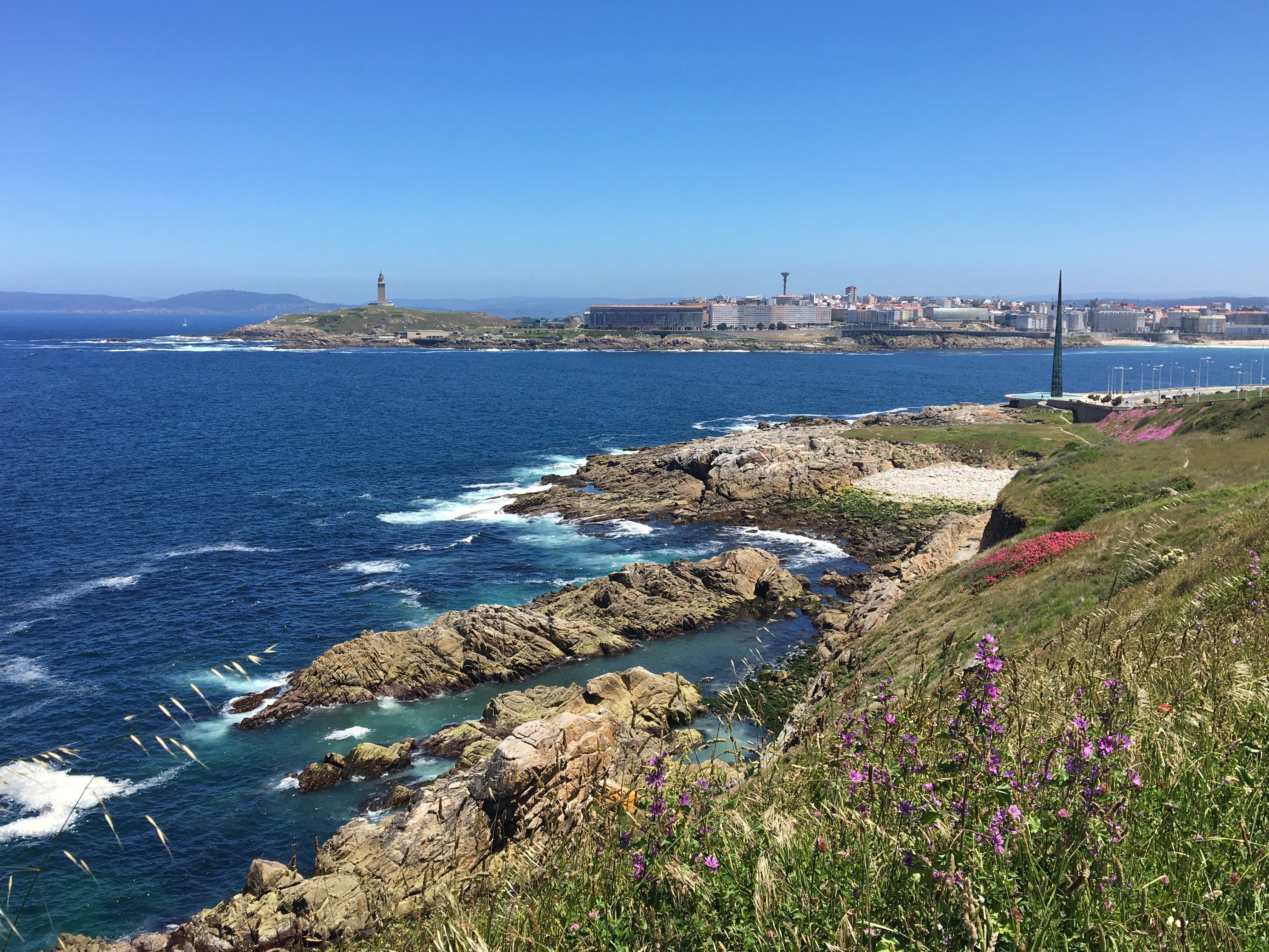 Gorgeous views of La Coruña, Spain!