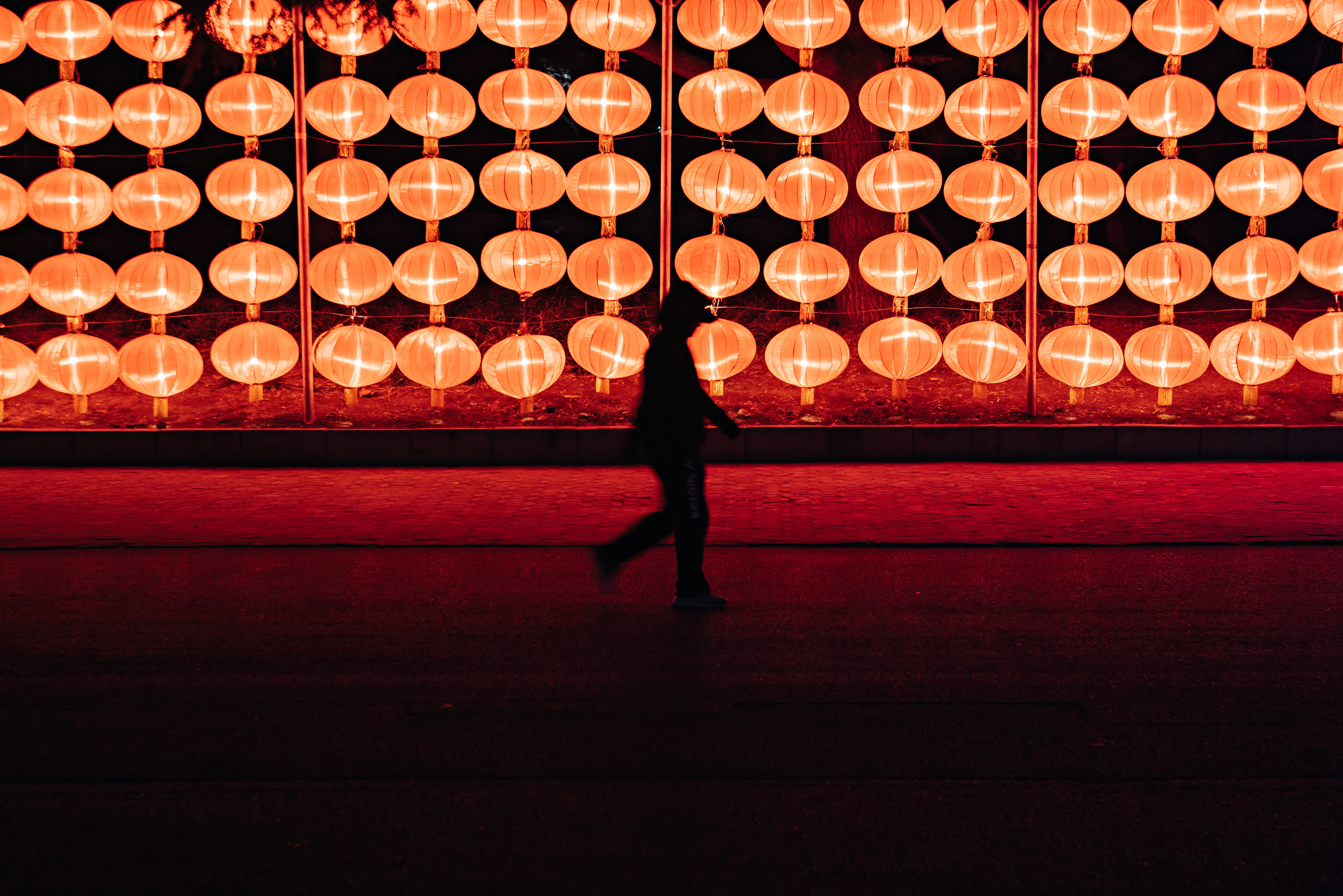 Chinese lanterns in Dalian