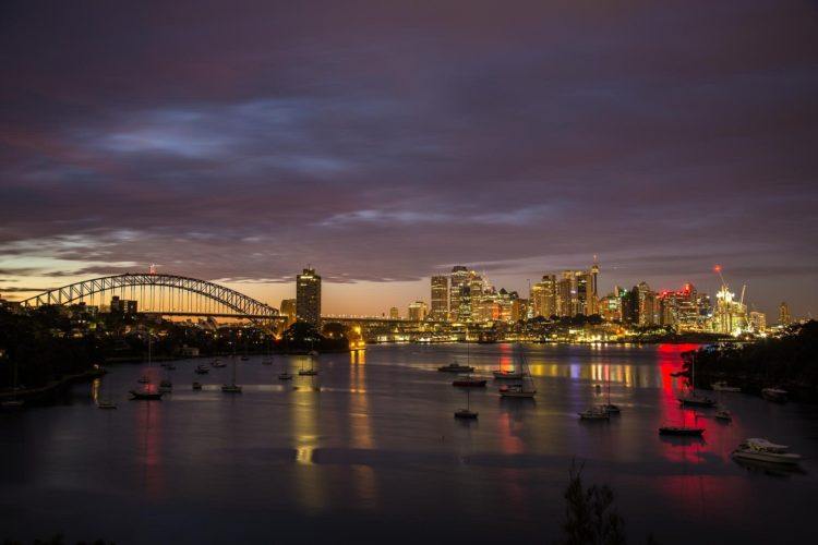 Sydney at sunrise