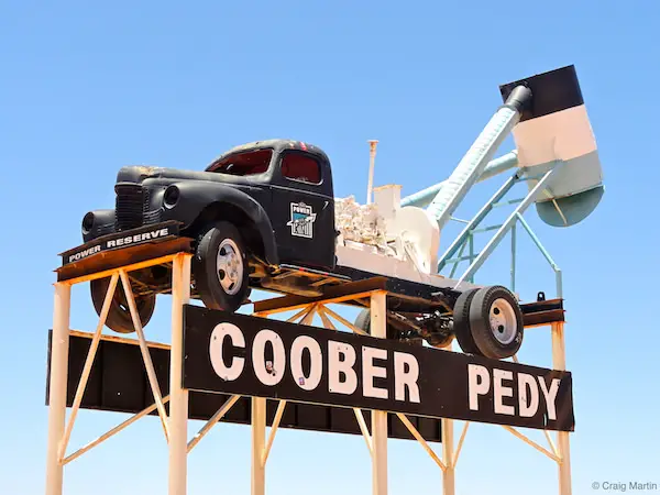 Coober Pedy South Australia sign