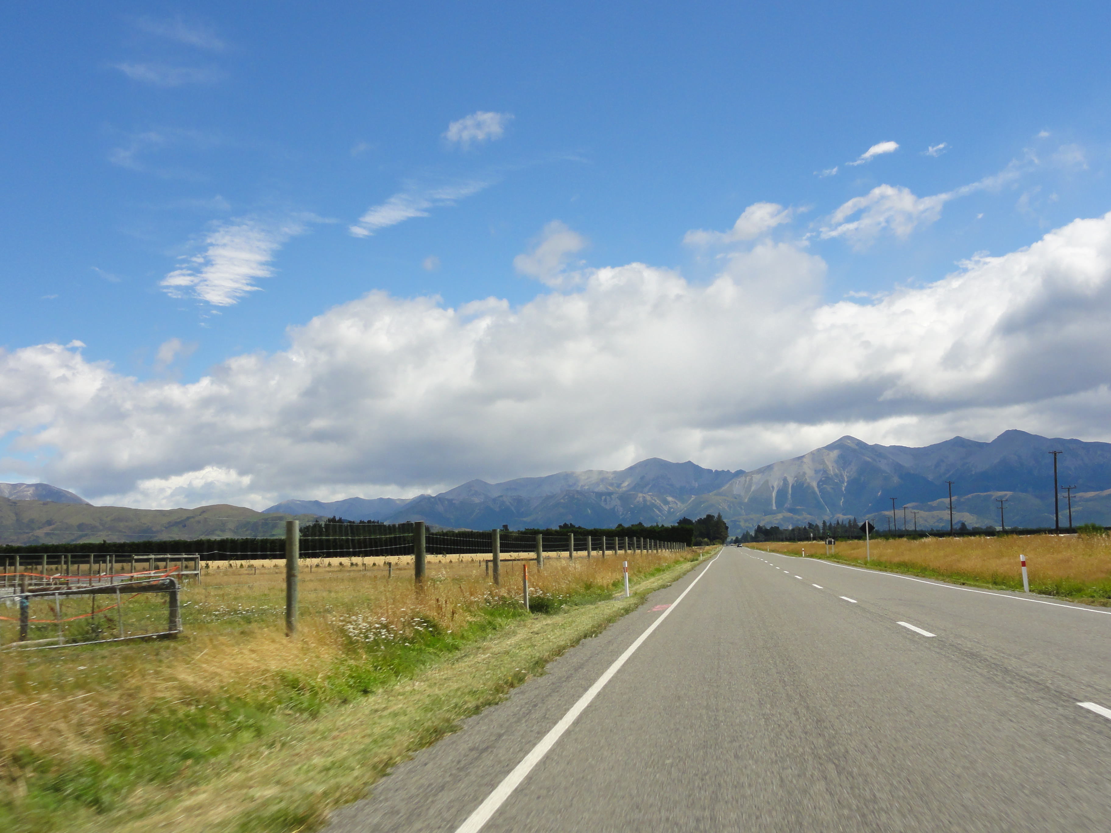 New Zealand road trip - Canterbury plains, South Island