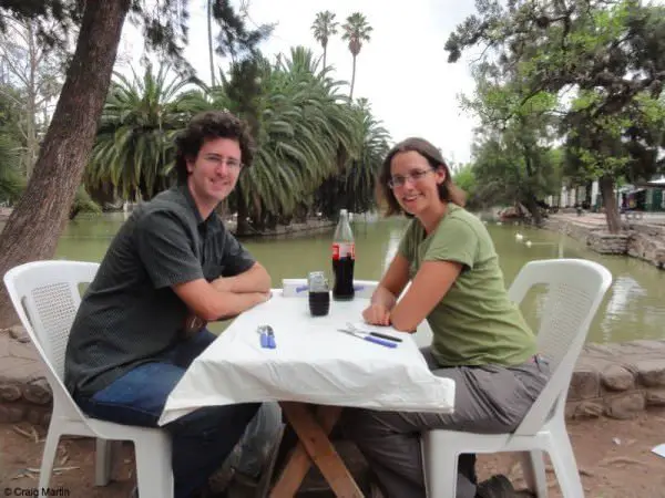 Lunch in Salta by the lake
