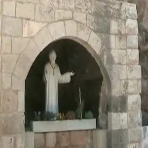 The Monastery of St Anthony at Qozhaya in Lebanon video
