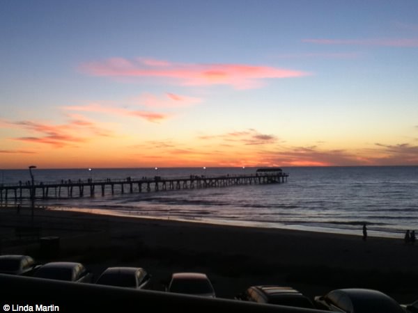Sunset and jetty, Henley Beach South Australia