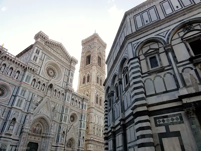 Florence's Cathedral and baptistry.